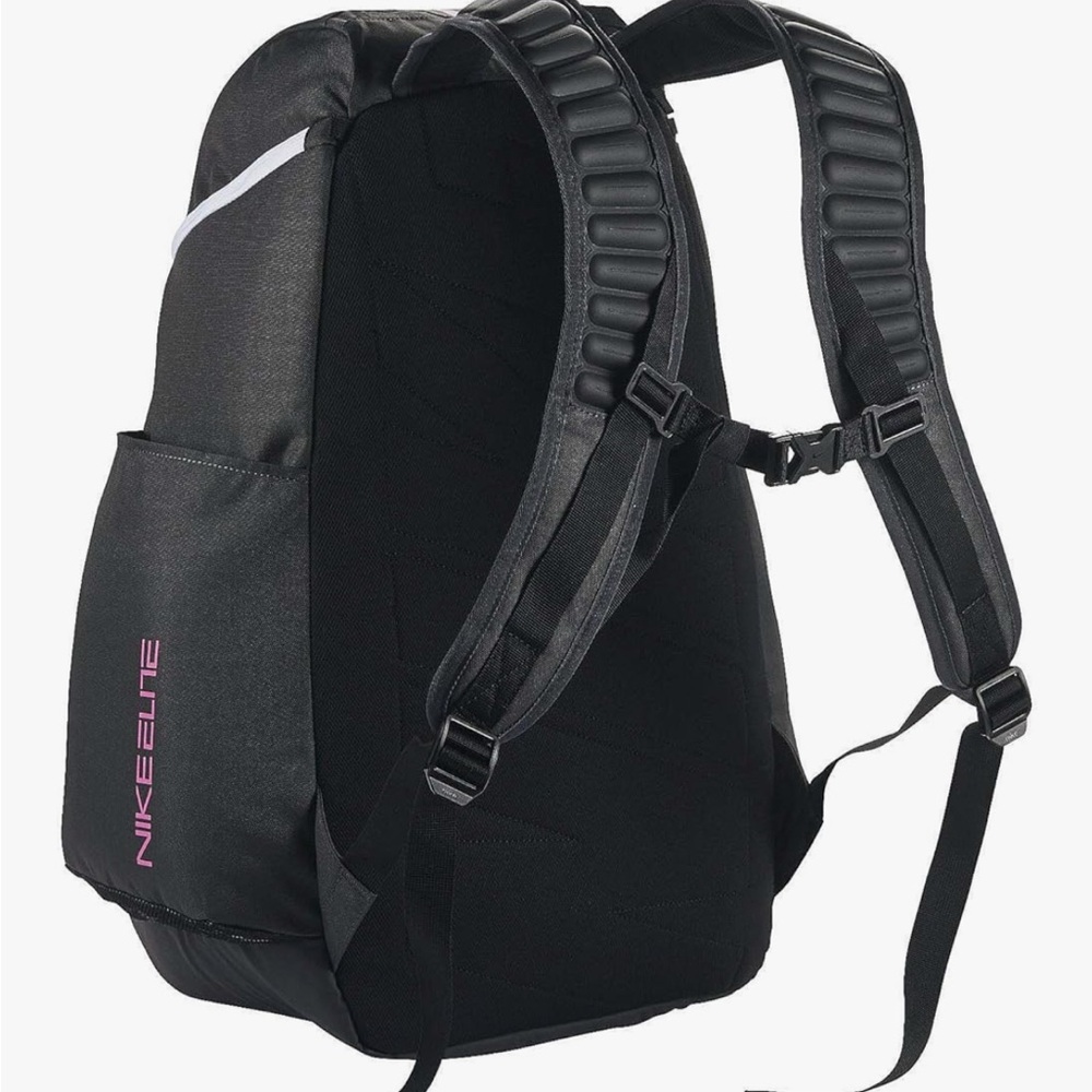 Nike Hoops Elite Max Air Team 2.0 Basketball Backpack Anthracite/Black Pinkfire - Picture 3 of 15